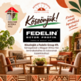 Köszönjük a Fedelin Group Kft-nek a támogatást!